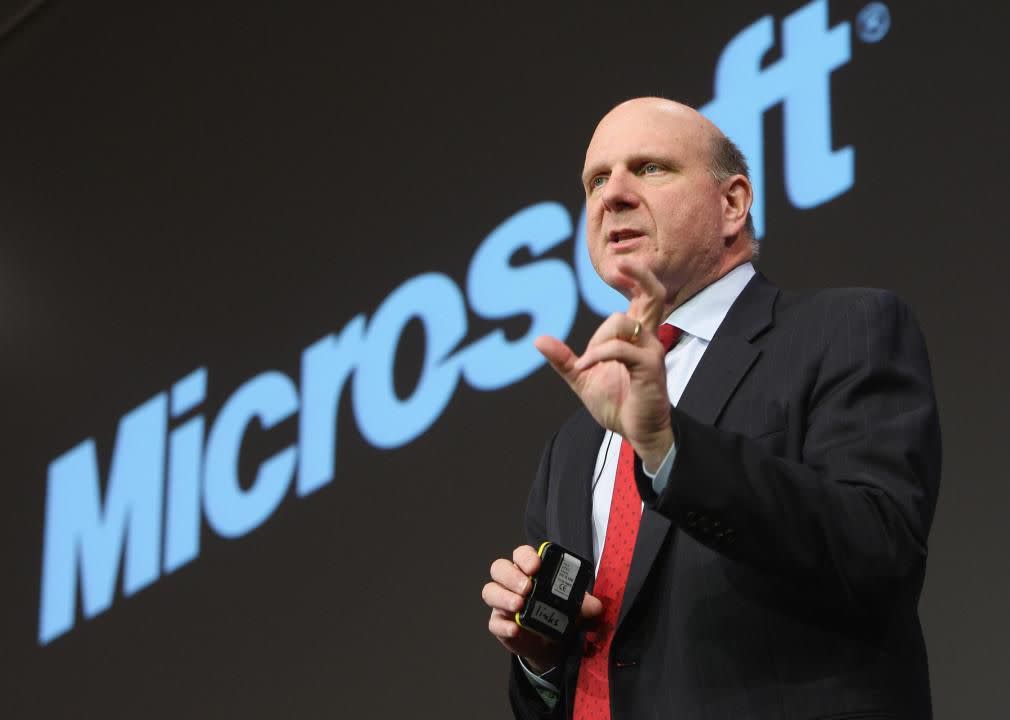 13. Steve Ballmer | Net worth: $69.5 billion - Source of wealth: Microsoft - Age: 65 - Country/territory: United States | Steve Ballmer is the former chief executive of Microsoft, a company he joined in 1980. He left the tech giant in 2014 and bought the Los Angeles Clippers basketball team for $2 billion. He is a major philanthropist involved in anti-poverty solutions. (Sean Gallup/Getty Images)