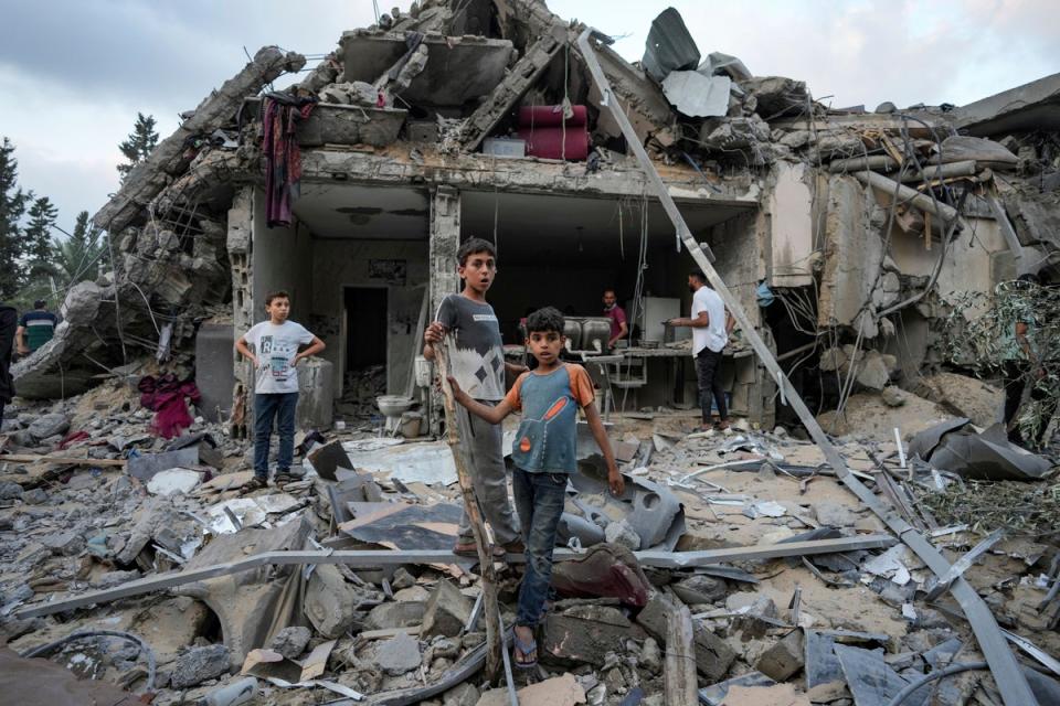 Many Labour supporters are angry over the party’s stance on the war as the devastation in Gaza continues (Copyright 2024 The Associated Press. All rights reserved.)