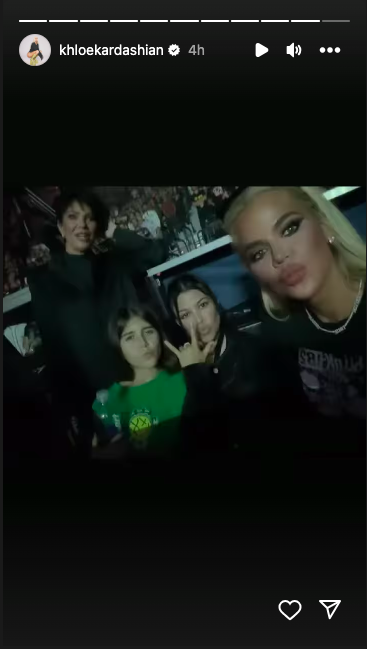 Kris Jenner, Penelope Disick, Kourtney Kardashian, Khloe Kardashian
