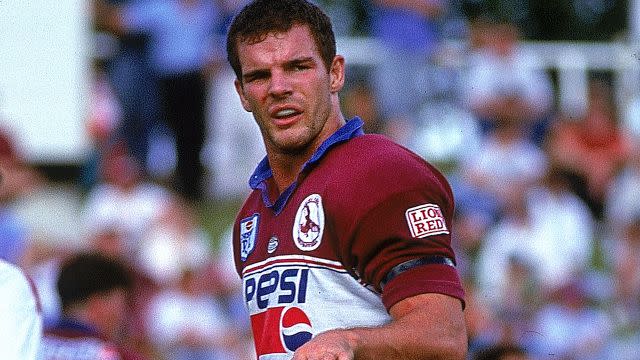 Roberts in his time with Manly. Image: Getty