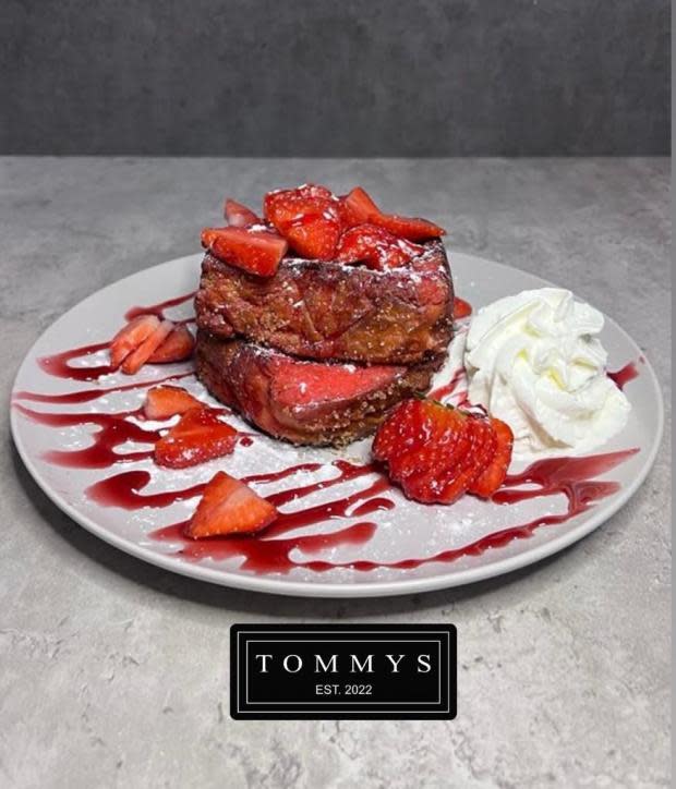 South Wales Argus: Strawberry kiss French toast 