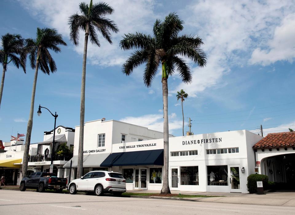 A mixed-use development with three storefronts and seven apartments at 249-253 Royal Poinciana Way in Palm Beach has sold for $11.5 million to a company affiliated with The Breakers resort. The storefronts are leased by the Samuel Owen Gallery, Une Belle Trouvaille and Diane Firsten.