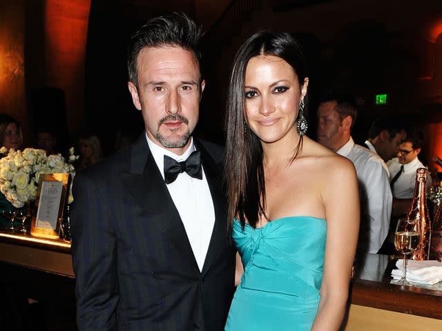 Jerod Harris/Getty David Arquette and his girlfriend Christina McLarty at The Art of Elysium's 5th annual HEAVEN on Jan. 14, 2012 in Los Angeles, California