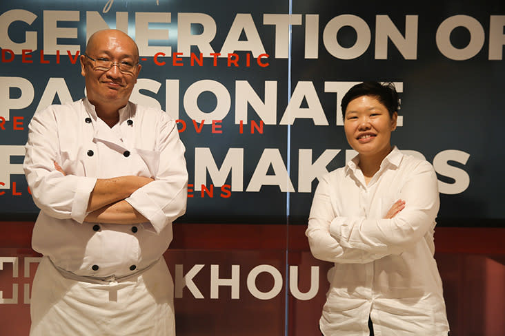 Muse by Gest at Cookhouse is managed by Chef Daniel Cheong (left) with Cookhouse founder Huen Su San &#x002014; by Choo Choy May