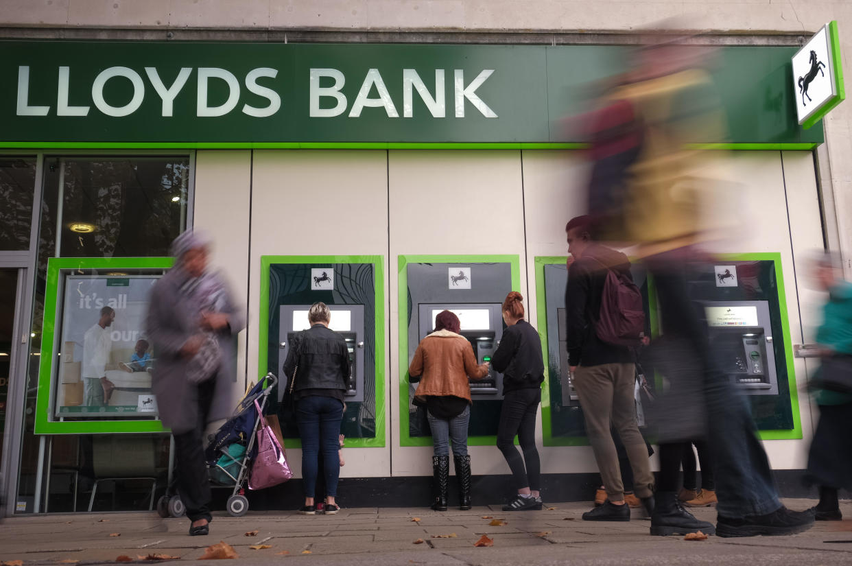 A general view of Lloyds Bank in Commercial Road, Portsmouth