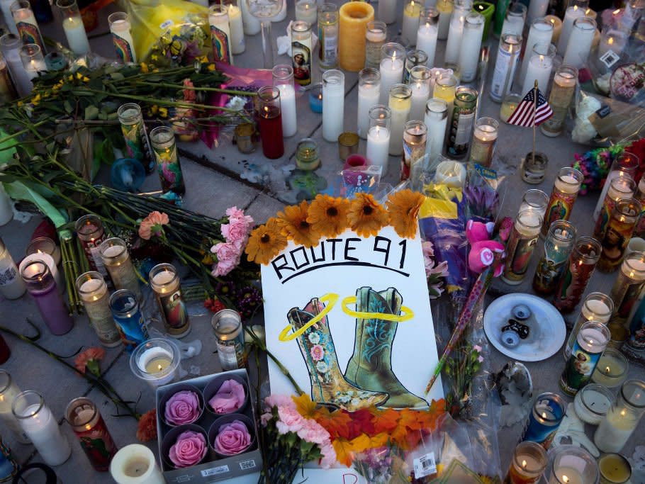 las vegas shooting memorial