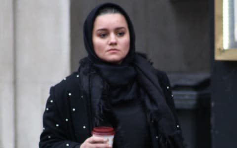 Sarah El Kerrami outside Central London County Court - Credit: Paul Keogh