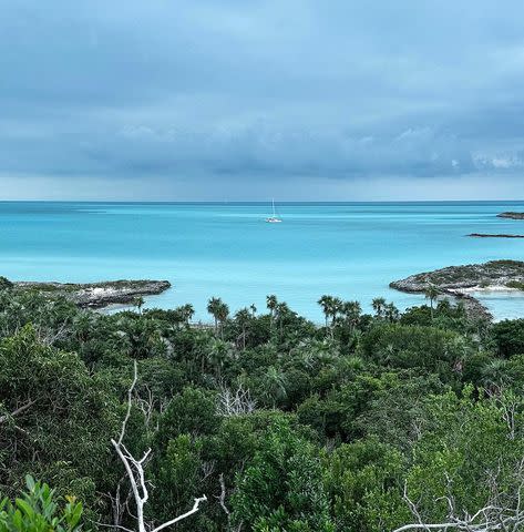 <p>Serena Williams/Instagram </p> Serena Williams shares image of island scenery to Instagram