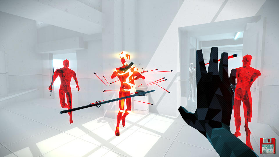 Superhot combat