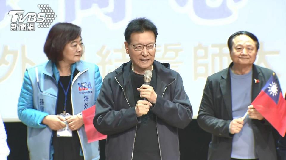 國民黨副總統候選人趙少康。（圖／TVBS）