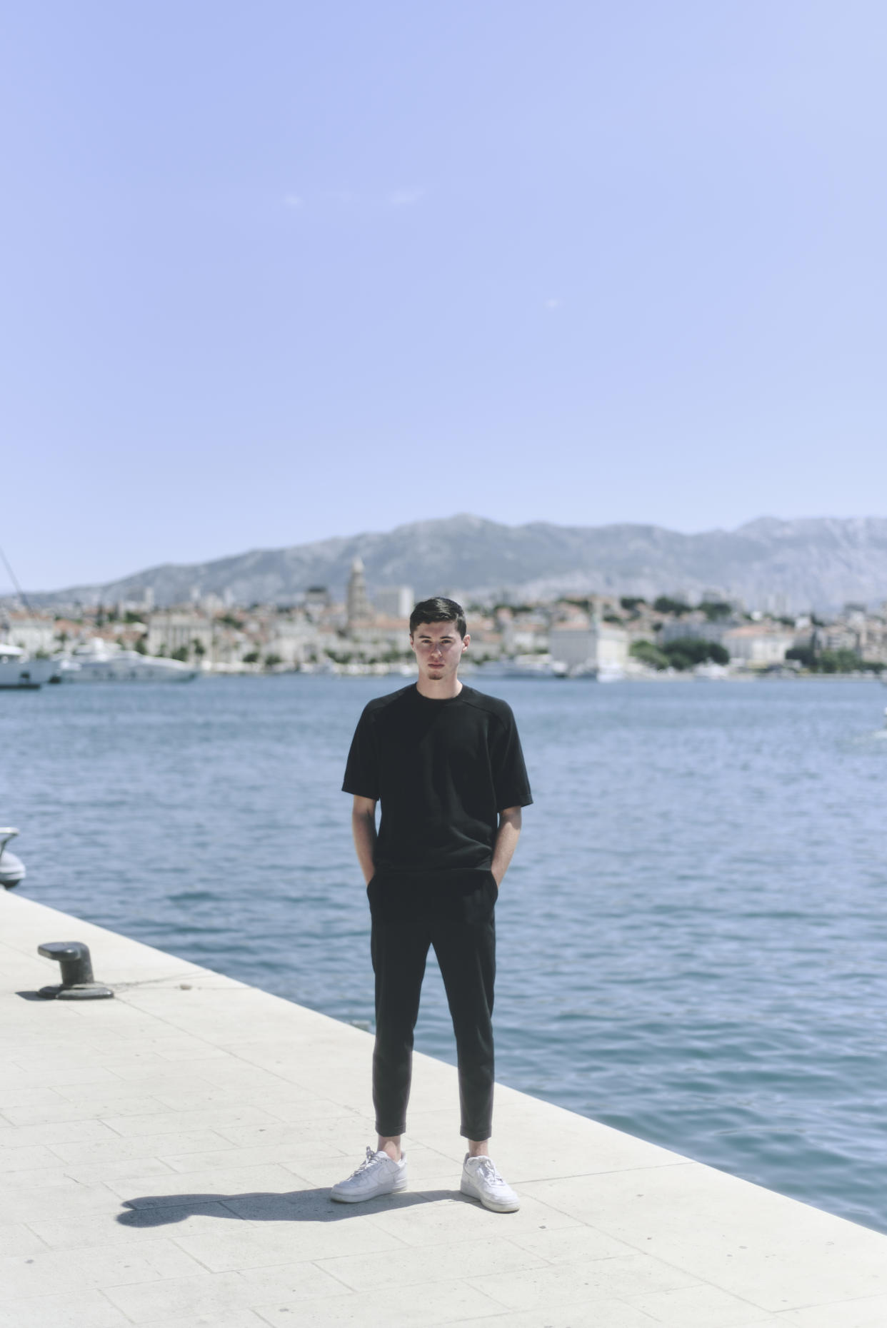 Youri van Hofwegen, empresario de YouTube, en Split, Croacia, el 11 de julio de 2022. (Marko Dukic/The New York Times)
