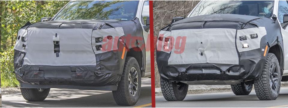 Chevy Silverado Trail Boss and ZR2 prototype