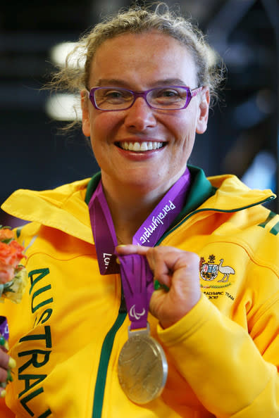 Louise Ellery defied all odds and became a champion Paralympian. Source: Supplied