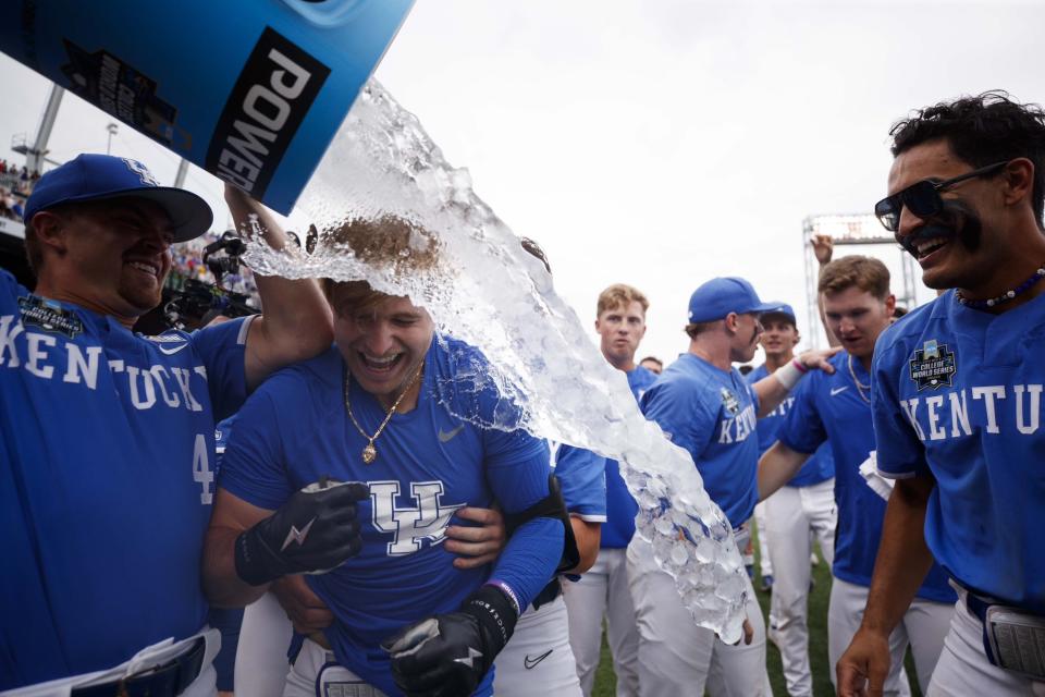 Mitchell Daly played the hero for Kentucky with his walk-off blast. (Kentucky Athletics)