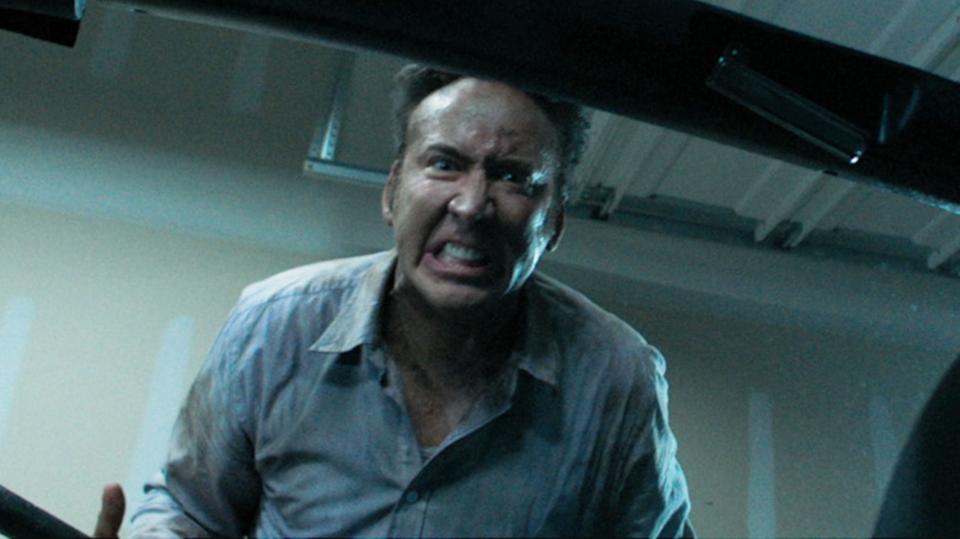 Nicolas Cage dived into his own persona for the raucous, violent thriller Mom and Dad. (Momentum Pictures/Moviestore Collection/Alamy)