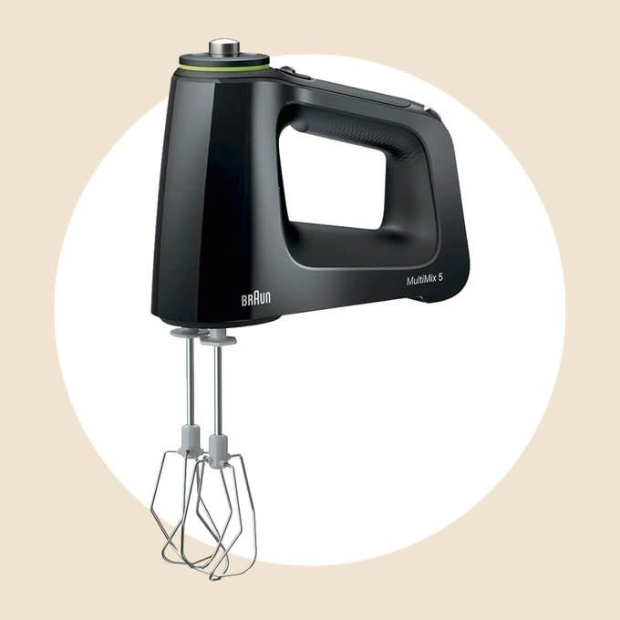 <a href="https://www.amazon.com/Braun-HM5130-MultiMix-Mixer-Black/dp/B07FRKGLFG?tag=tohmke-20" rel="nofollow noopener" target="_blank" data-ylk="slk:Hand Mixer;elm:context_link;itc:0;sec:content-canvas" class="link rapid-noclick-resp">Hand Mixer</a>