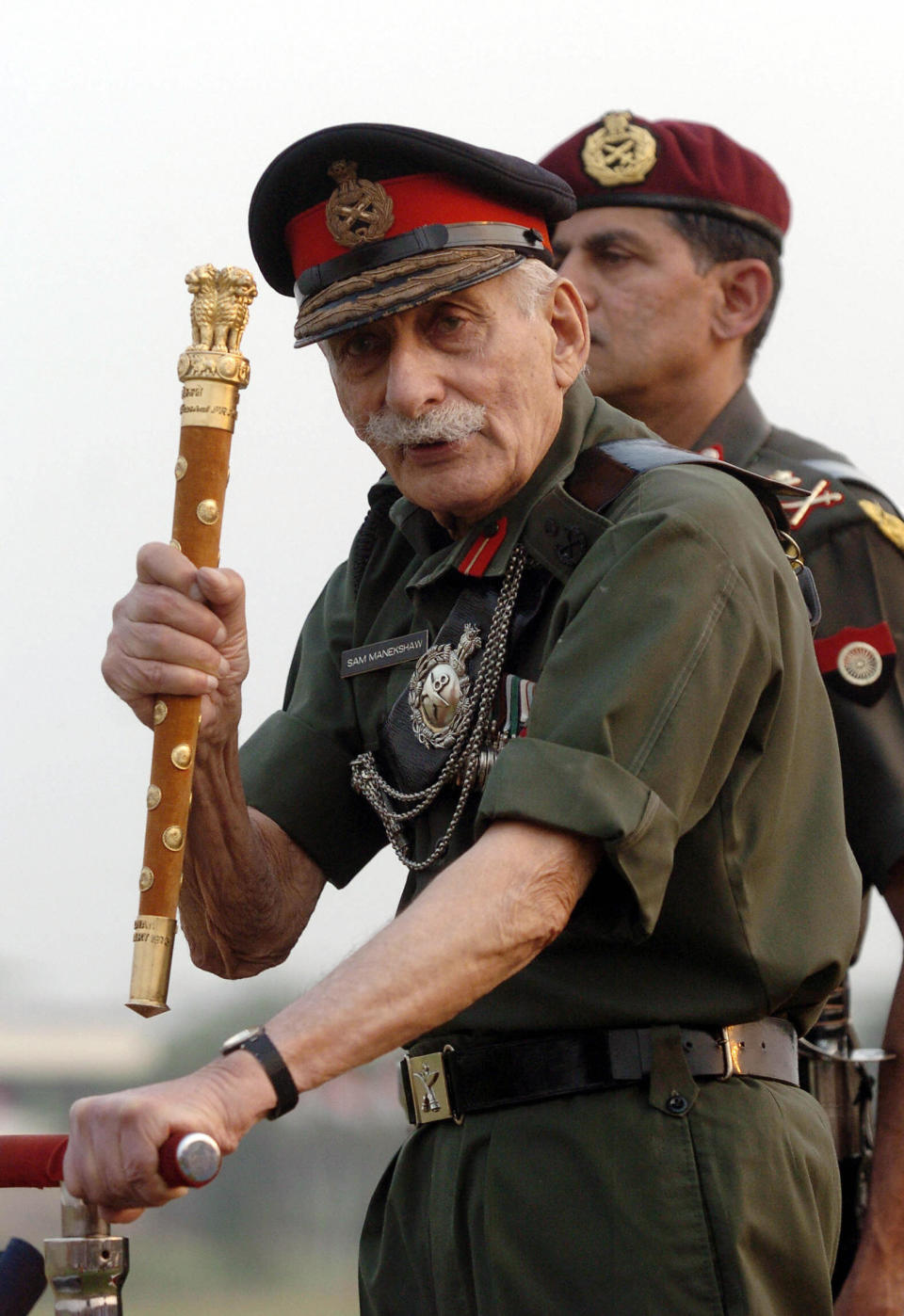 <p>Field Marshal Sam Manekshaw was one of the most gallant army officers in India. A recipient of Padma Vibhushan, Padma Bhushan and Military Cross, Sam Manekshaw served as the 8th Chief of the Army Staff. Manekshaw fought for the British Indian Army in World War II and was awarded the Military Cross for his gallantry. Manekshaw led the Indian forces against Pakistan in the Indo-Pakistan War of 1971. He is the nation's only soldier to have ever held the Field Marshall's rank.</p> 