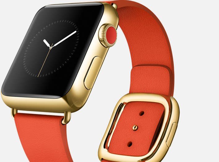 apple watch edition gold