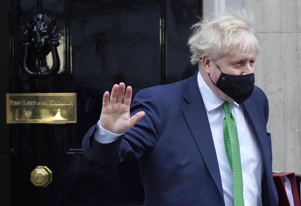 Prime Minister Boris Johnson leaves 10 Downing Street (Stefan Rousseau/PA) (PA Wire)