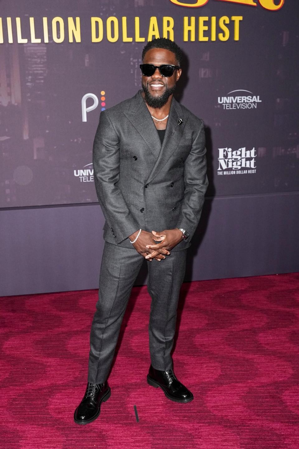 Kevin Hart, Louis Vuitton, Fight Night: The Million Dollar Heist, New York City, Premiere