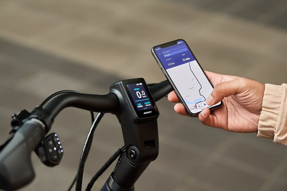 ▲GIANT FATHOM E+3 越野電動自行車，可與Giant E-bike App 連接。（圖片來源：Yahoo購物中心）