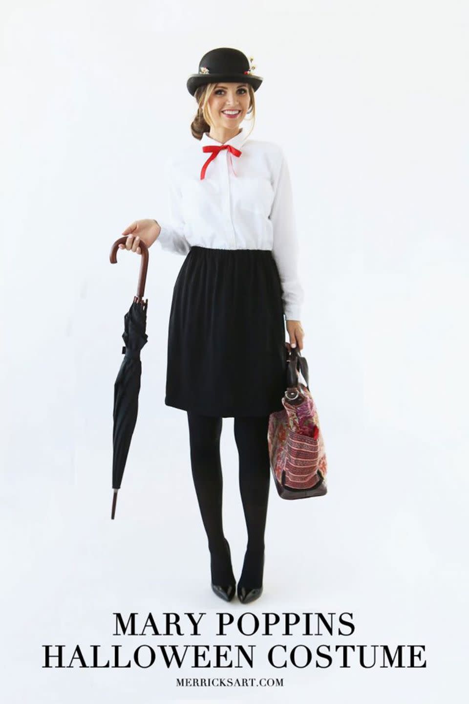 Mary Poppins Easy Halloween Costume