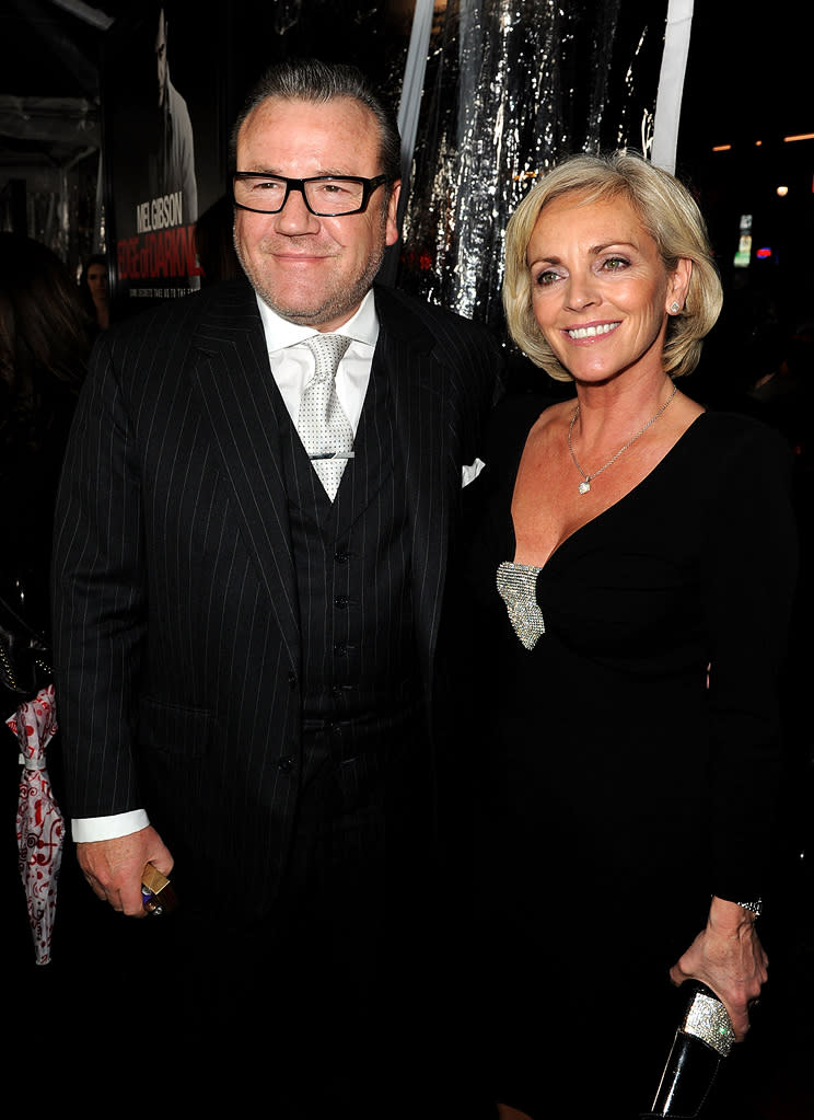 Edge of Darkness LA premiere 2010 Ray Winstone