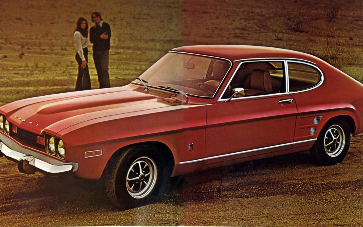 An original advert for the Ford Capri Mk1 - Magic Car Pics/Shutterstock/Shutterstock