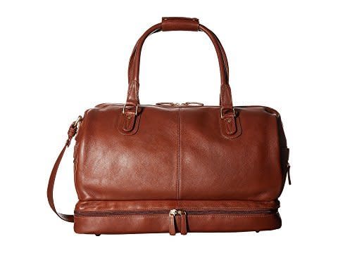 Get it on <a href="https://www.zappos.com/p/scully-escape-duffel-tan/product/8907631/color/20" target="_blank">Zappos</a>, $330.