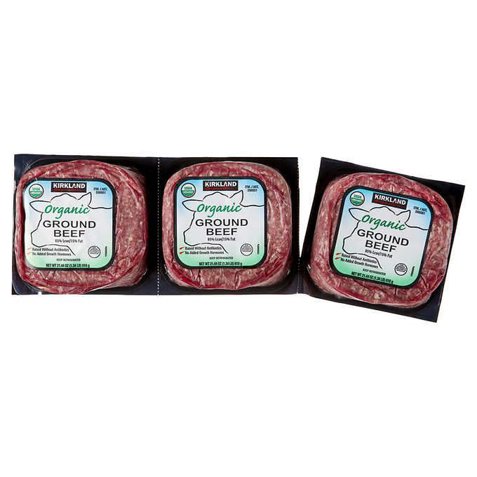 Kirkland Signature Organic Ground Beef