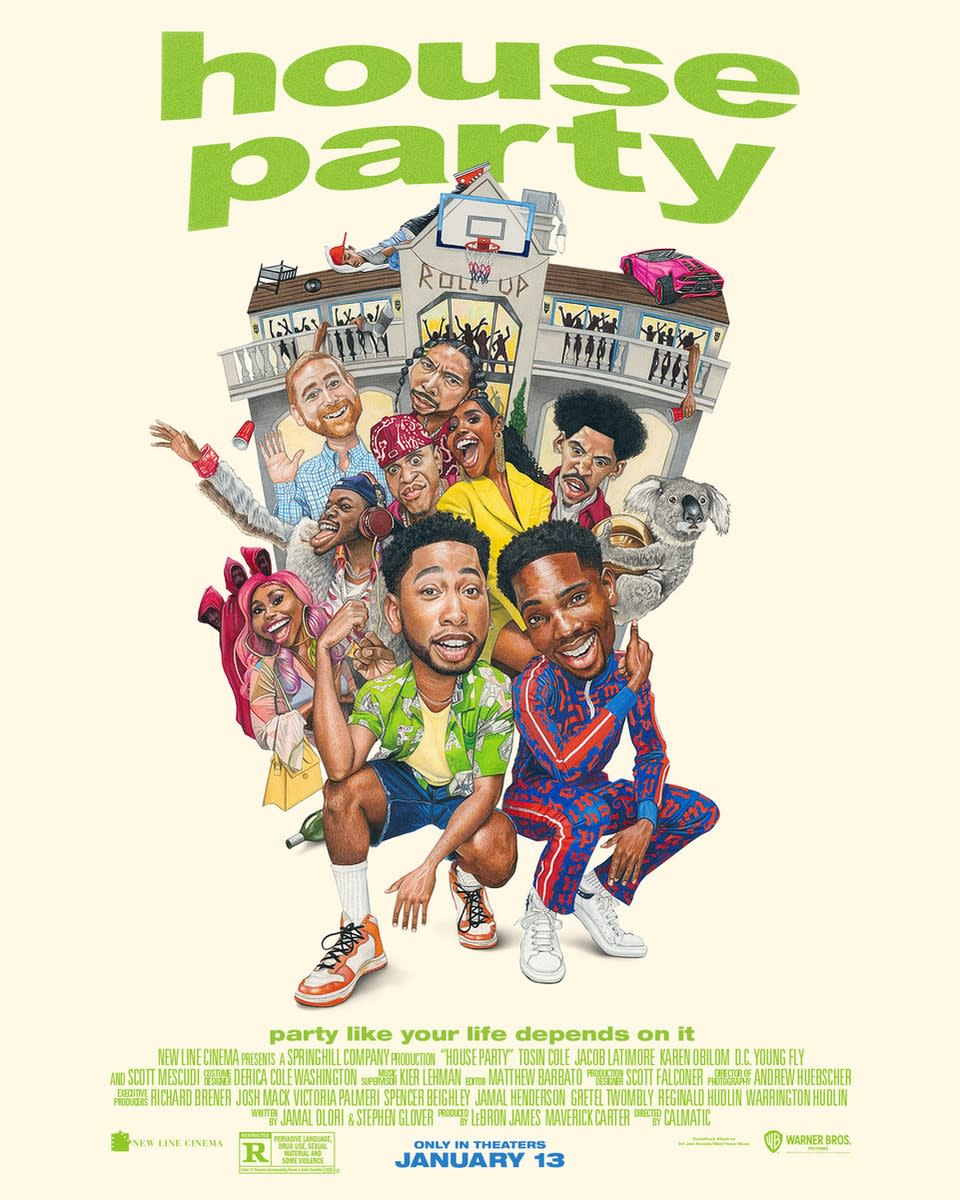 House Party Film Poster