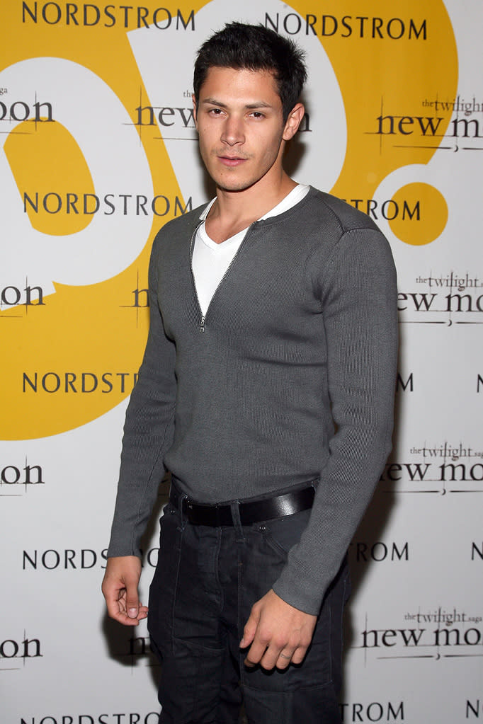 Twilight Saga New Moon Press Tour 2009 Alex Meraz