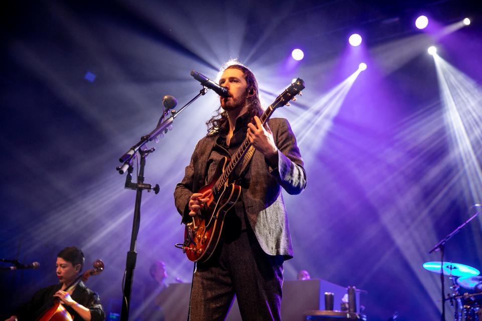 Hozier performs a sold-out show at the Rave's Eagles Ballroom on Friday, May 19, 2023.