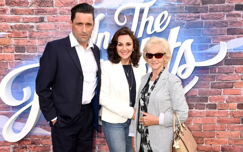 Shirley Ballas with her partner Daniel Taylor and her mother Audrey – who have both moved in with her - Getty