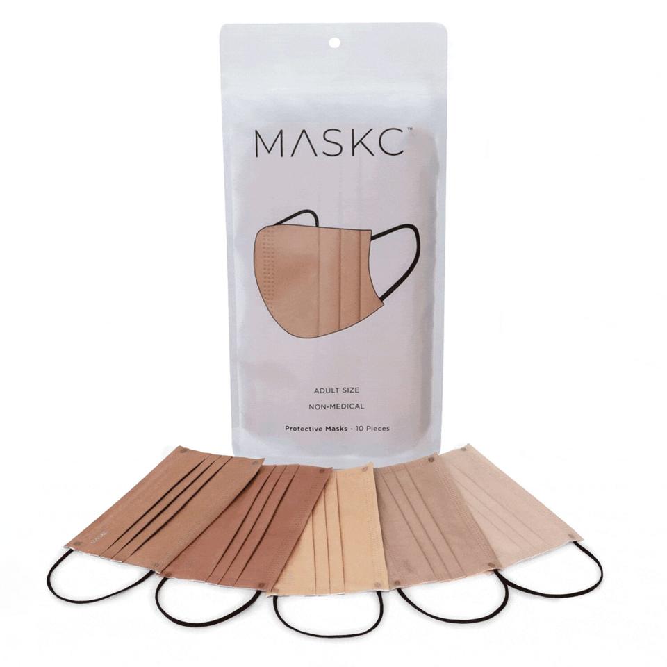 MASKC Neutral Variety Face Mask MASKC- 10 PACK