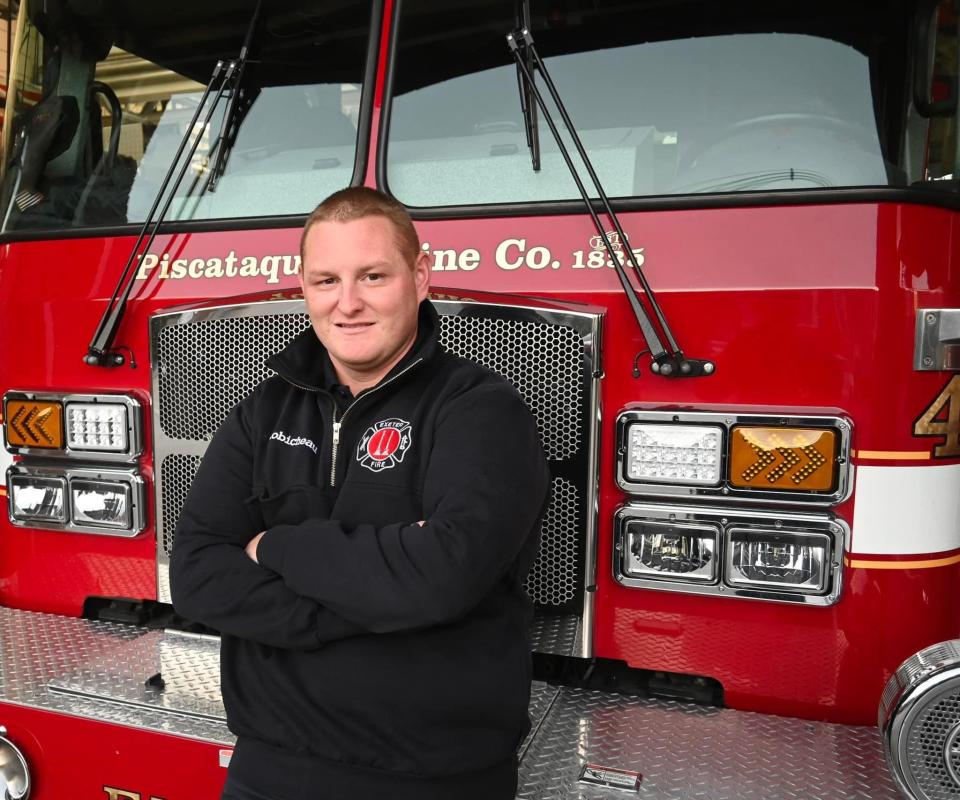 Exeter Fire Capt. Patrick Robicheau is leaving the department after 18 years of service to the town.