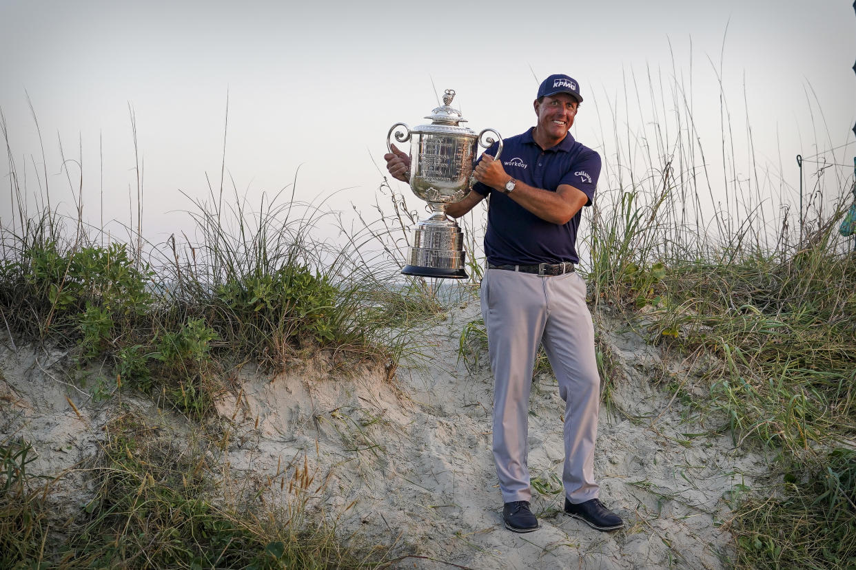 Phil's last great golf moment. (David Yeazell / USA TODAY Sports)