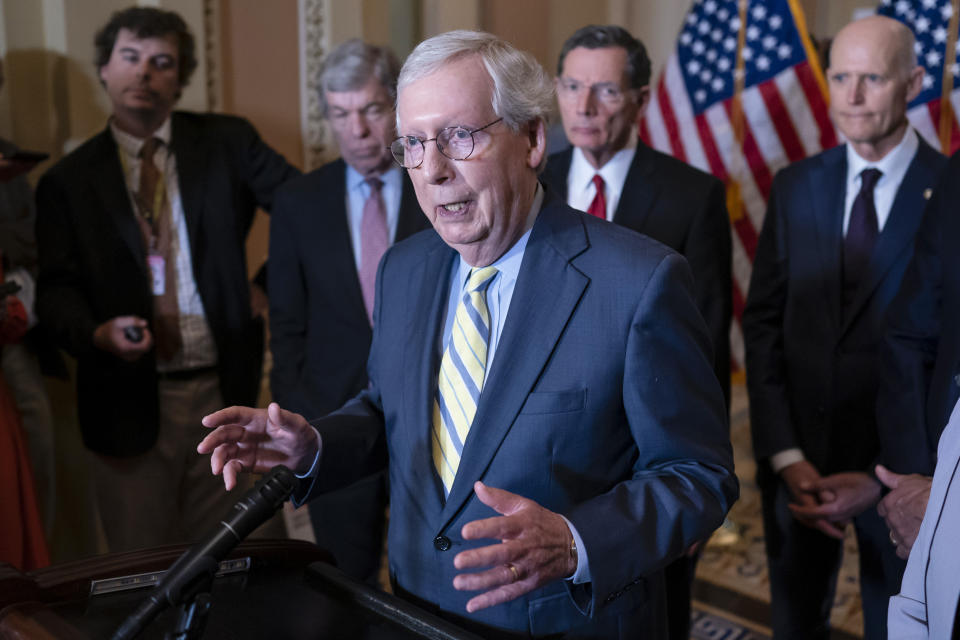 Senate Minority Leader Mitch McConnell