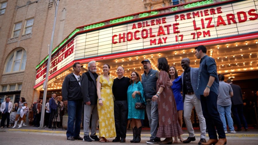 Cast and Crew at May 2023 Paramount theater screening in Abilene