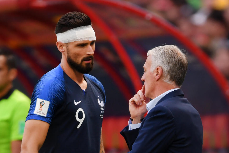 <p>Calling for back up, France need Olivier Giroud to get them over the line </p>