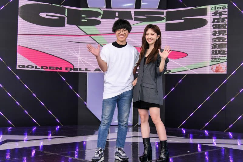 盧廣仲與Lulu擔任第二階段主持人，將聯手帶來歌舞秀。（三立電視提供）