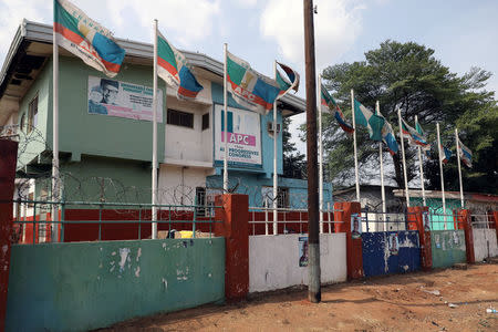 FILE PHOTO: The All Progressives Congress (APC) office is pictured in Benue, Nigeria April 11, 2018. REUTERS/Afolabi Sotunde/File Photo