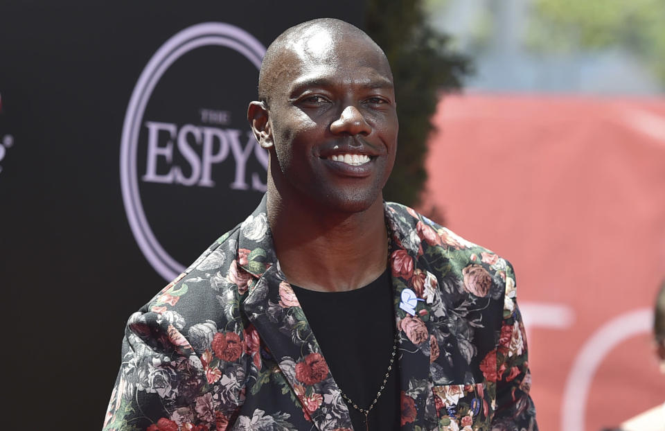 Terrell Owens triggered a 10-day clause with the CFL team that owns his rights. (AP)