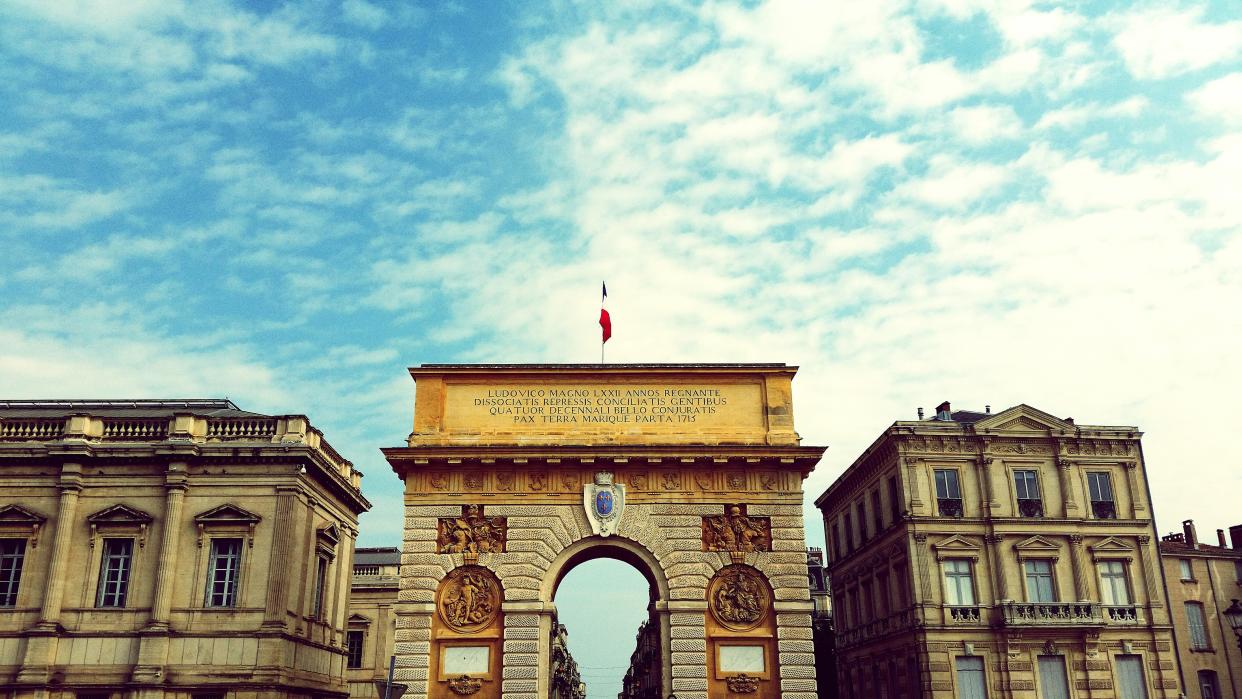 Who needs Paris? Montpellier's Arc de Triomphe - This content is subject to copyright.