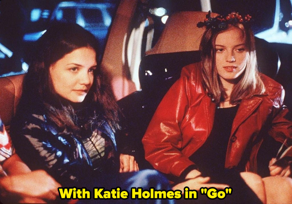 Katie Holmes and Sarah Polley in "Go"