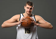 <p>The three-time All-Star normally plays center for the Denver Nuggets.</p>