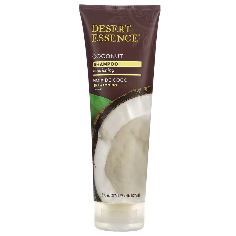 Desert Essence, Shampoo, Nourishing, Coconut, 8 fl oz (237 ml). PHOTO: iHerb