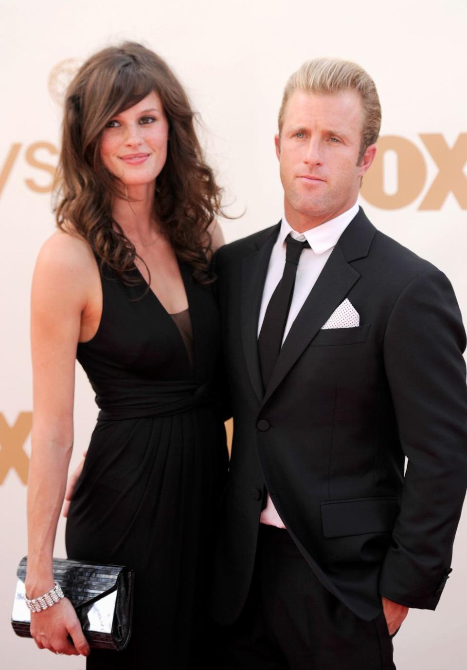 <p>Scott Caan: 5' 5"<br>Kacy Byxbee: 5' 6"</p>