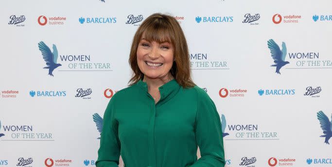 lorraine kelly oasis leather midi shirt dress