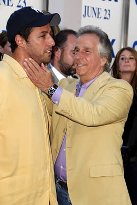 Adam Sandler and Henry Winkler at the LA premiere of Columbia's Click